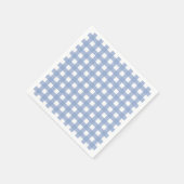 Serenity Blue Gingham Servet (Hoek)