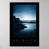 Serenity Blue Poster (Voorkant)