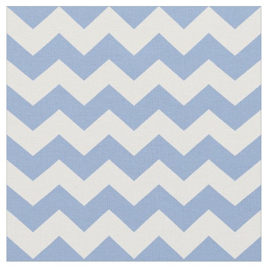 Serenity Blue Zigzag Chevrons 2016 Pattern Stof (Close Up)