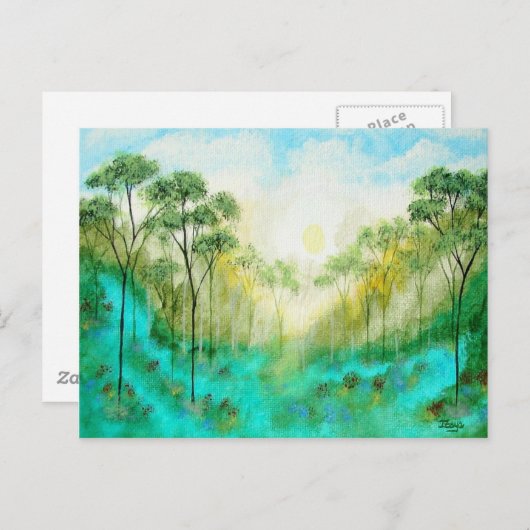 Serenity-Briefkaart van het oorspronkelijke schild Briefkaart (Voorkant / Achterkant)