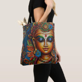 Serenity Buddha Canvas tas (Dichtbij)