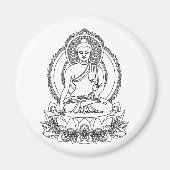 Serenity Buddha Magnet (Voorkant)
