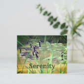 Serenity Canada Geese Inspirerend Briefkaart (Staand voorkant)