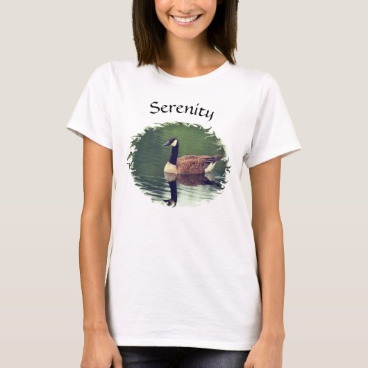 Serenity Canada Goose Inspirerend T-shirt (Voorkant)
