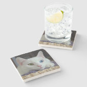 Serenity close-up marble onderzetter #2 (Zijkant)