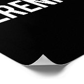 Serenity - Cool New Funny Name Fan Gift Tee  Poster (Hoek)