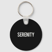 Serenity - Cool New Funny Name Fan Gift Tee Sleutelhanger (Voorkant)