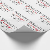 Serenity Courage Wisdom Cadeaupapier (Hoek)