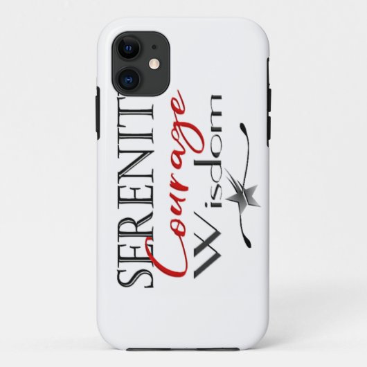 Serenity Courage Wisdom Case-Mate iPhone Case (Achterkant)
