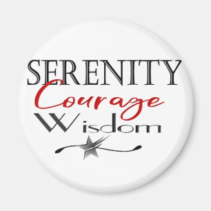 Serenity Courage Wisdom Magneet