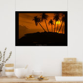 Serenity Cove - Sunrise Edition Poster (Keuken)