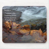 Serenity Creek Leaves Mousepad Muismat (Voorkant)