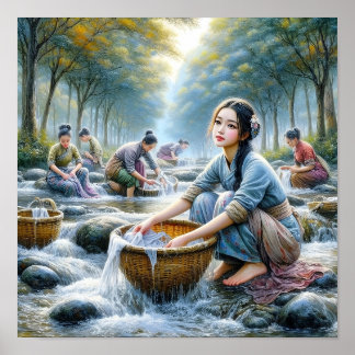 Serenity Creek Wasserij Poster