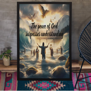 Serenity Dans van Aqua Poster