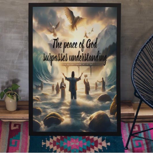 Serenity Dans van Aqua Poster