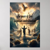 Serenity Dans van Aqua Poster (Voorkant)