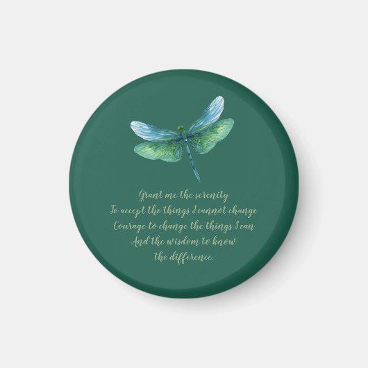 Serenity Dragonfly Magneet (Voorkant)