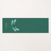Serenity Dragonfly Yogamat (Achterkant (horizontaal))
