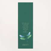 Serenity Dragonfly Yogamat (Voorkant)