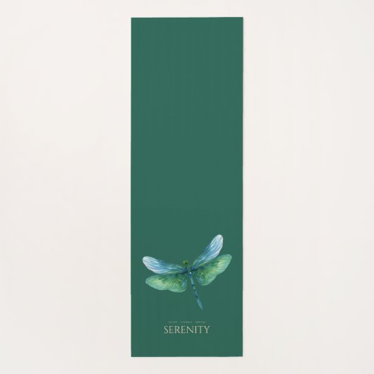 Serenity Dragonfly Yogamat (Achterkant)