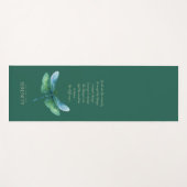 Serenity Dragonfly Yogamat (Voorkant (horizontaal))