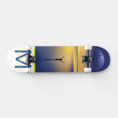 Serenity Earth Persoonlijk Skateboard (Horizontaal)