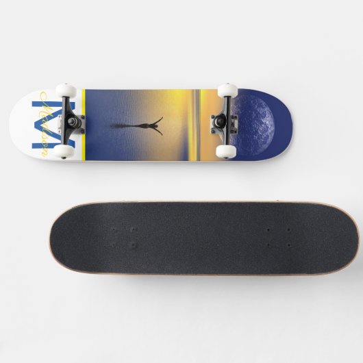 Serenity Earth Persoonlijk Skateboard (Horizontaal)