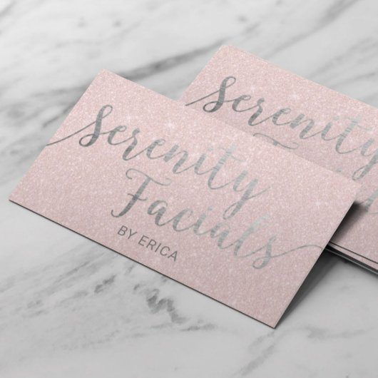 Serenity Facials Skincare Salon Spa Esthetisch Visitekaartje