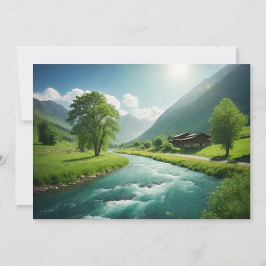 Serenity Feestdagenkaart (Voorkant)