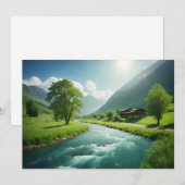 Serenity Feestdagenkaart (Voorkant / Achterkant)