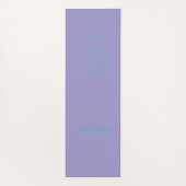 Serenity Flow – Custom Yoga Mat  (Achterkant)