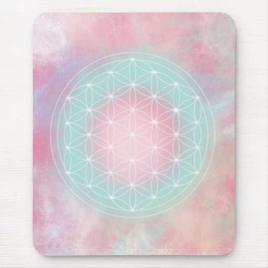serenity flower of life muismat (Voorkant)