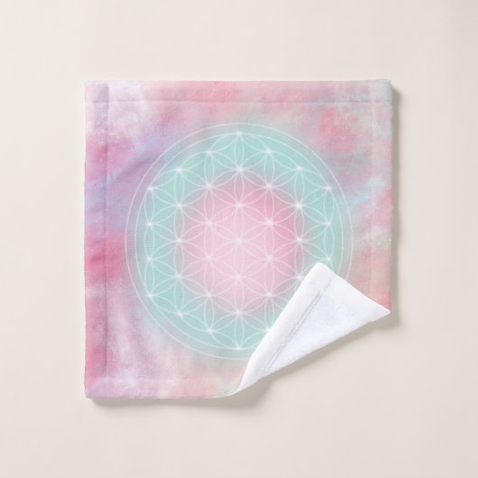 serenity flower of life washandje (Wasdoekje)
