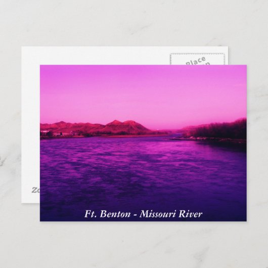 Serenity, Ft. Benton - Missouri Briefkaart (Voorkant / Achterkant)