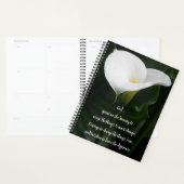 Serenity Gebed Calla Lily Bloem Planner (Display)