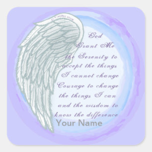 Serenity Gebed Christelijke stickers