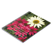 Serenity Gebed Echinacea Bloemen Notitieboek (Linkerzijde)