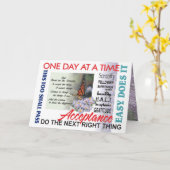 Serenity gebed en inspiratiekaart kaart (Gele Bloem)