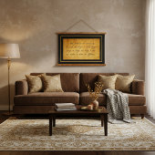 Serenity gebed hangend wandkleed