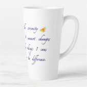 Serenity gebed latte mok (Rechts)