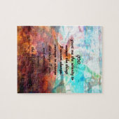 Serenity gebed met inspirerende onderwaterkunst legpuzzel (Horizontaal)