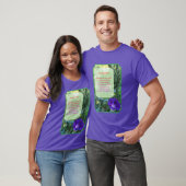Serenity Gebed Morgenrood Inspirerend T-shirt (Unisex)