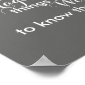 Serenity gebed poster vet grijs en wit citaat (Hoek)