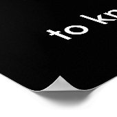 Serenity gebed poster vet zwart-wit citaat (Hoek)