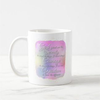 Serenity Gebed Roze en Gouden Koffiemok