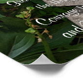 Serenity Gebed Roze Pioen Bloemstuk Poster (Hoek)