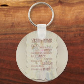 Serenity gebed sleutelhanger (Voorkant)