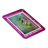 serenity gebed slogans vlinders Magneet (Rechterzijde)