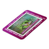 serenity gebed slogans vlinders Magneet (Linkerzijde)