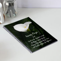 Serenity Gebed Witte Calla Lily Bloem